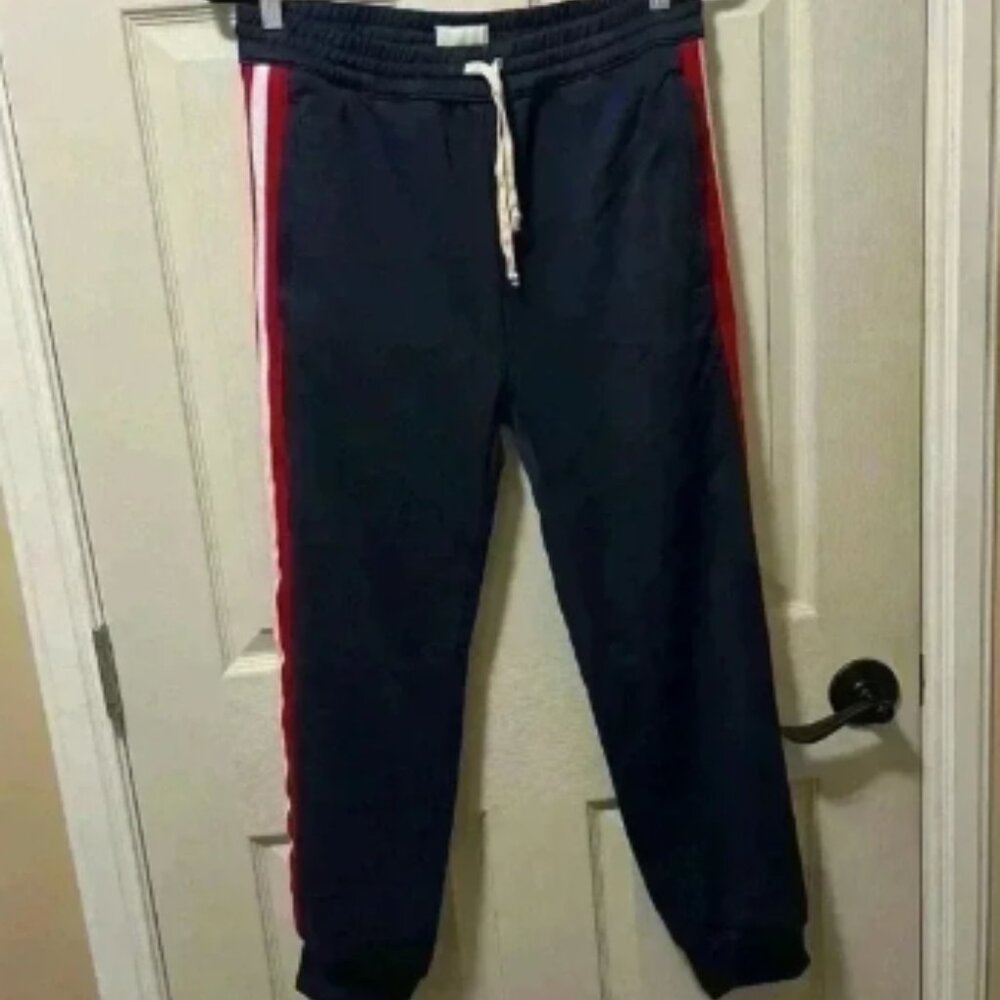 Mother Denim The Runner Stripe Jogger Pants Mens Sz M